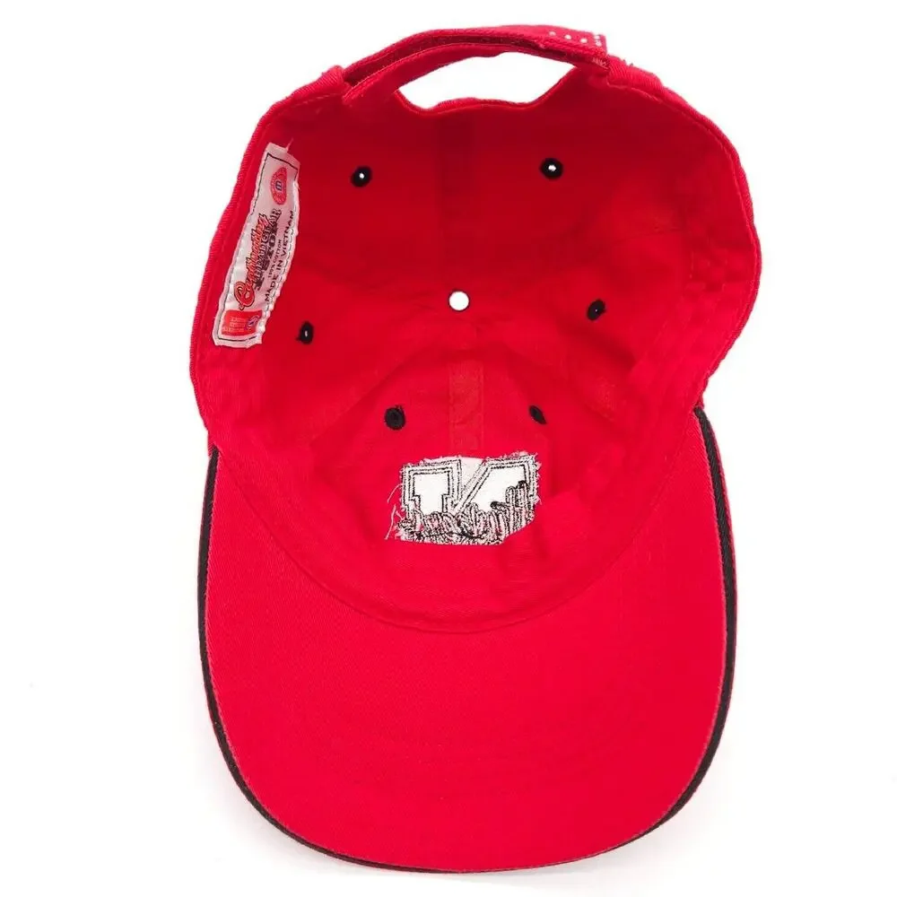 Nebraska Huskers Womens Strapback Red‎ Hat Adjustable Ball Cap NCAA College